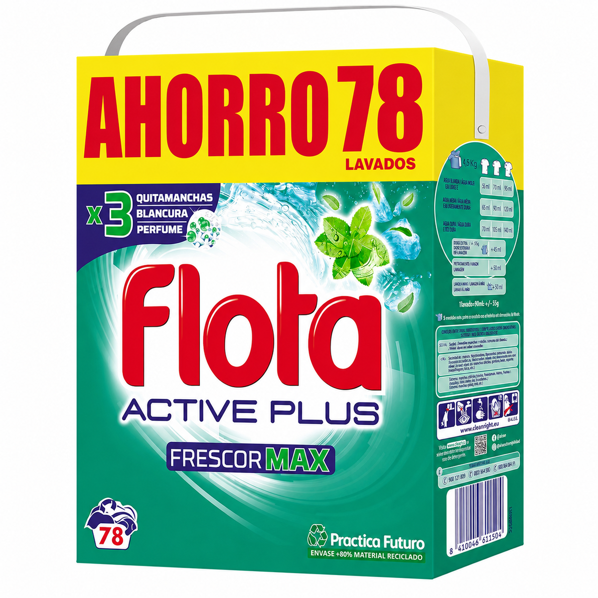 FLOTA MALETA ACTIVE PLUS FRESCOR MAX 78 LAV.