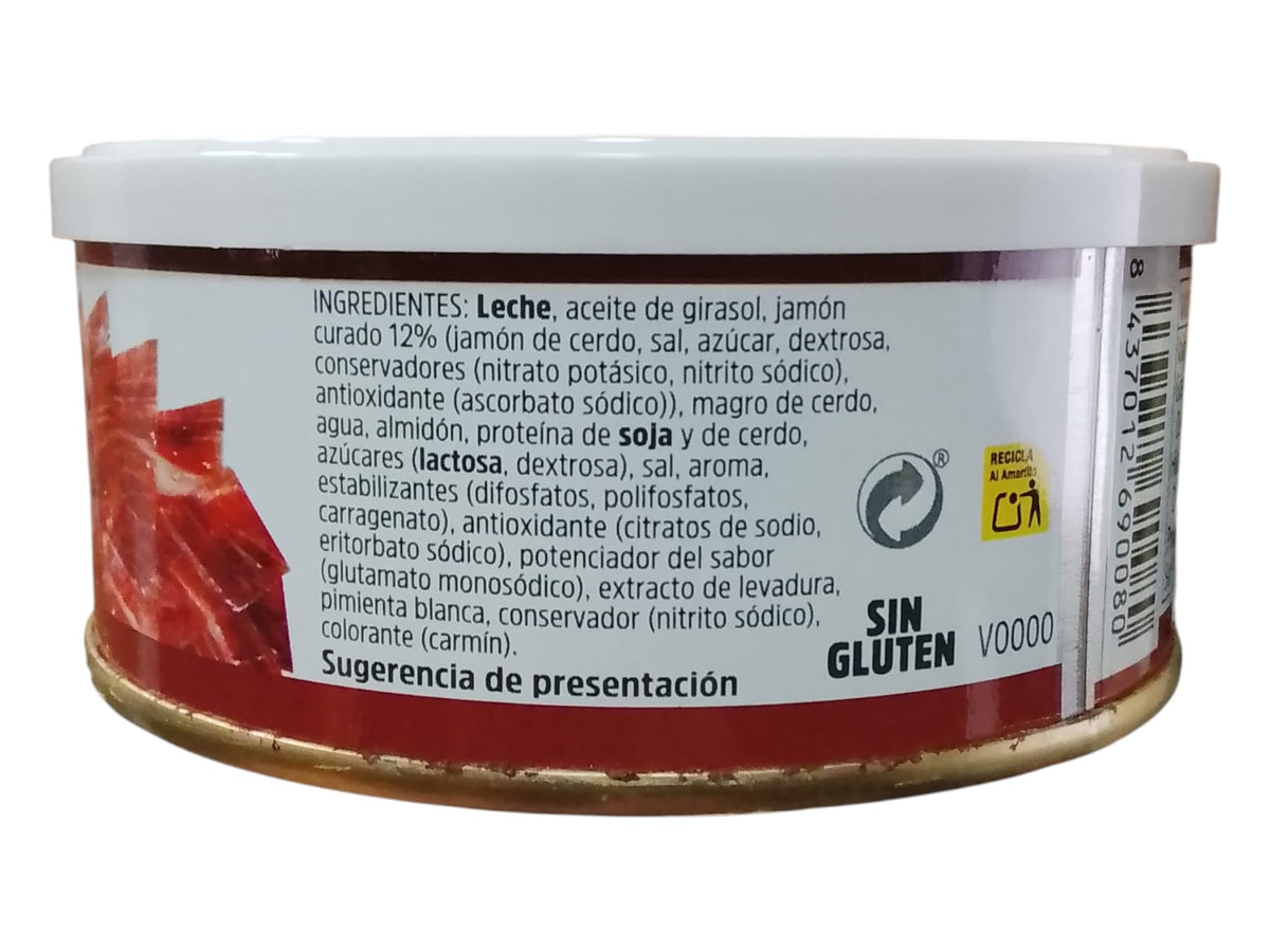 IBERITOS CREMA JAMON CURADO 250GR
