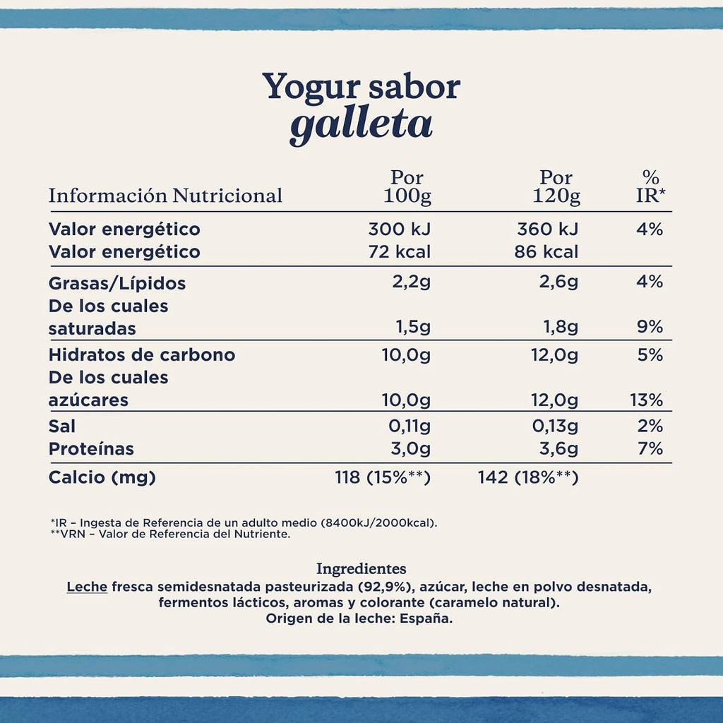DANONE YOGUR GALLETA PACK-4