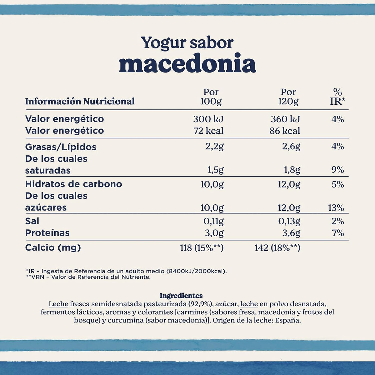 DANONE YOGUR MACEDONIA PACK 4