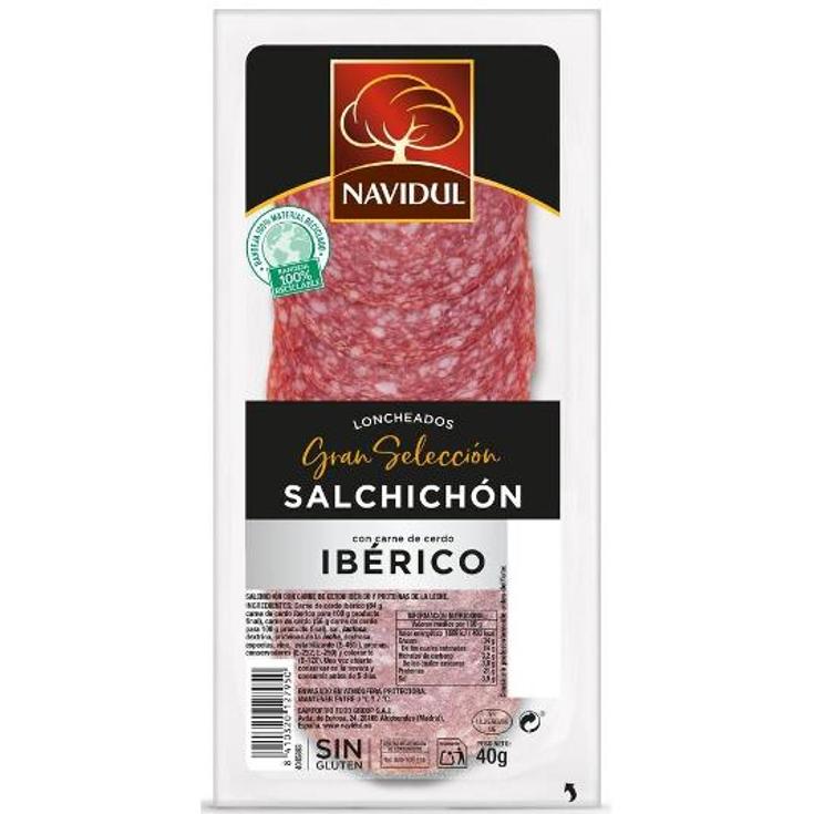 NAVIDUL SALCHICHON IBERICO 45 GRS.
