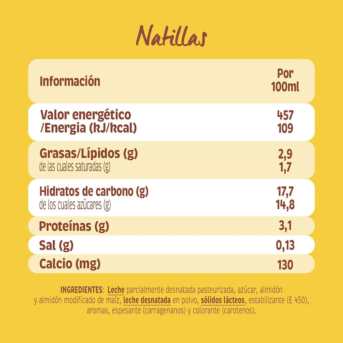 DANONE DANET NATILLAS VAINILLA PACK-4 UN