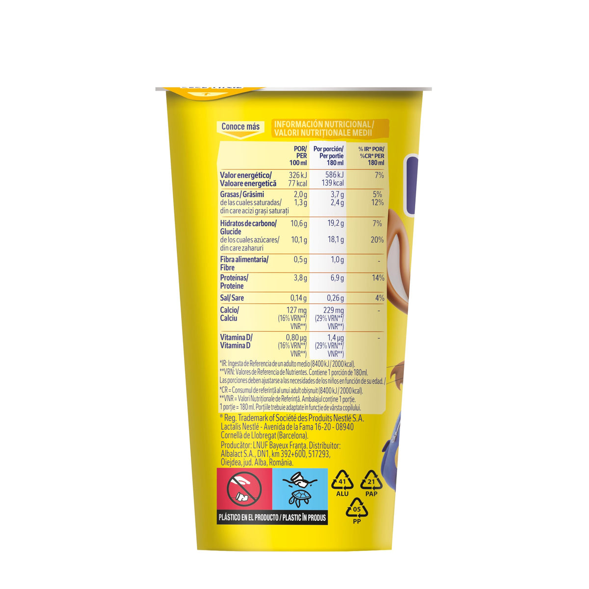 NESQUIK SHAKE 180ML