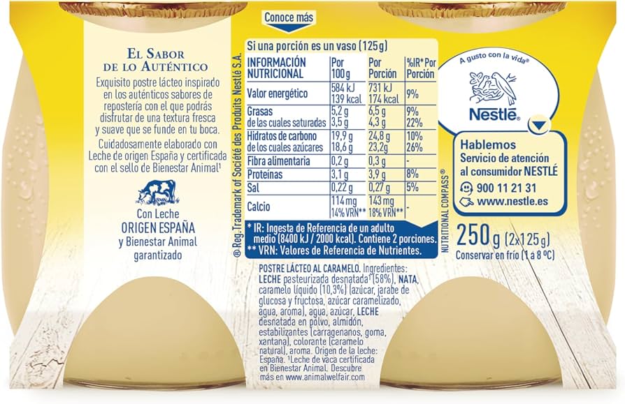 YOG. LECHERA CRIS. TOFFEE PACK-2 UN.