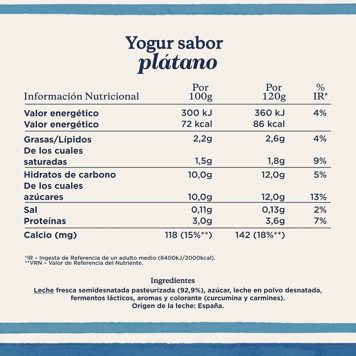 Danone Yogur Platano Pack 4