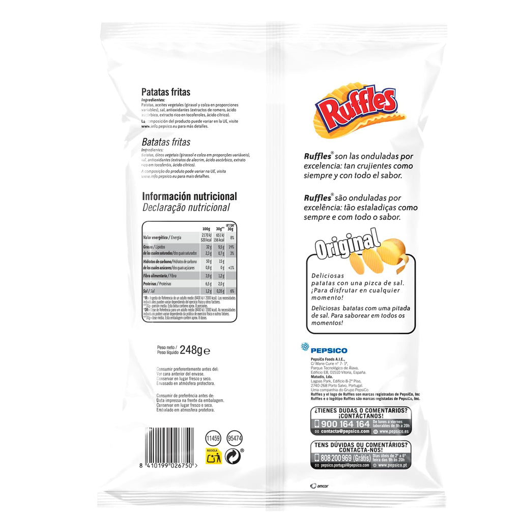 RUFFLES ORIGINAL 248GR