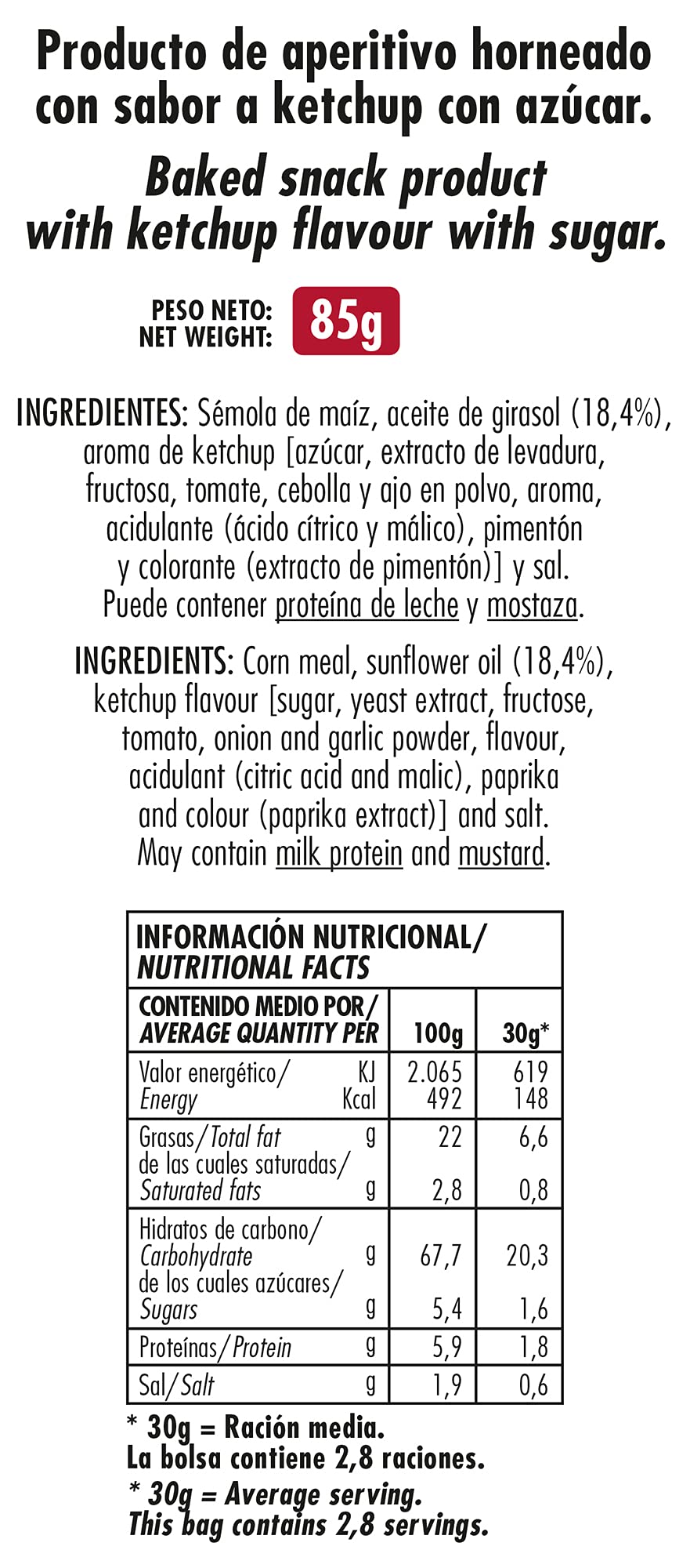 RISI GUSANITOS KETCHUP 85GR