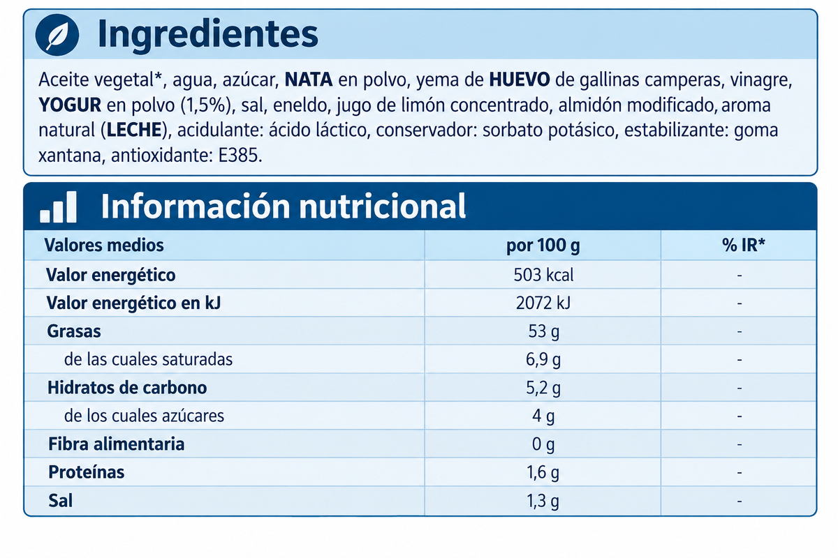 SALSA CHOVI YOGUR AMBIENTE 820 ML