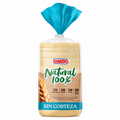 PAN BIMBO 100% NATURAL SIN CORTEZA 450 GR.