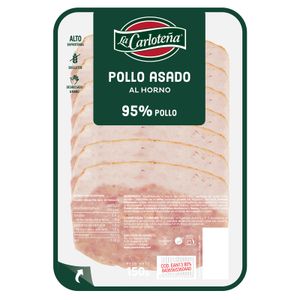 CARLOTEÑA POLLO ASADO AL HORNO LONCHAS 150GR