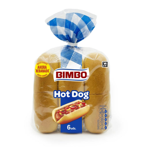 BIMBO HOT DOG REBANADO PACK-6