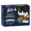 FELIX TASTY SHREDS FESTIN DEL MAR 4X80 GR