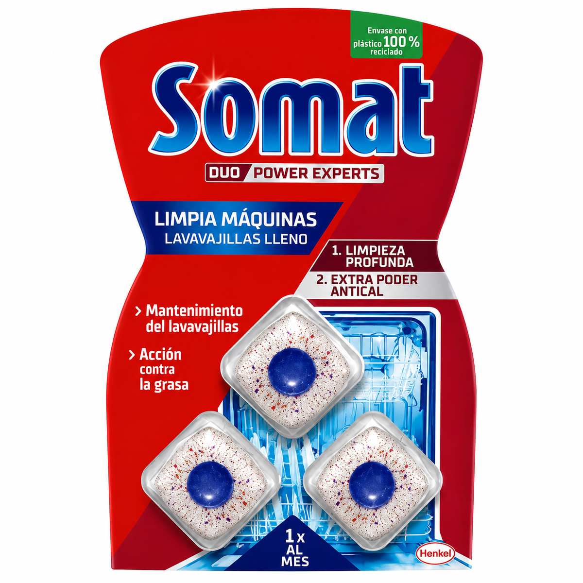 #SOMAT LIMPIAMAQUINAS 3 PASTILLAS