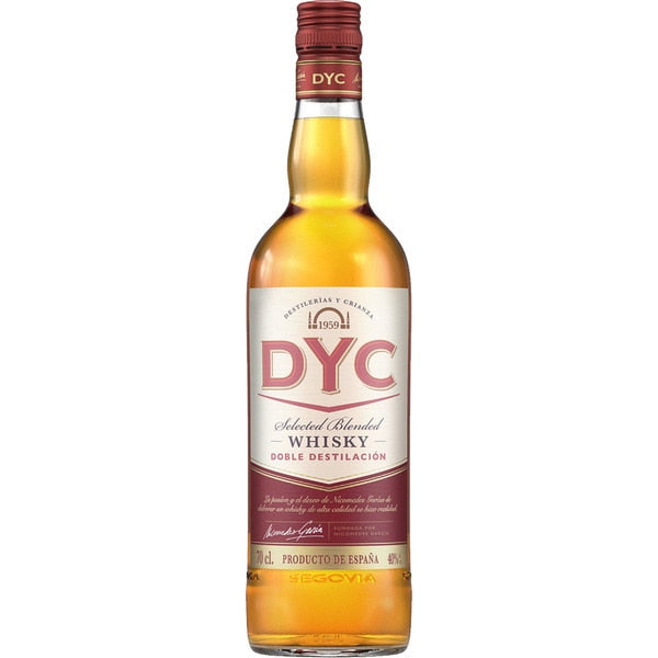 DYC WHISKY 5 AÑOS BOTELLA 70 CL