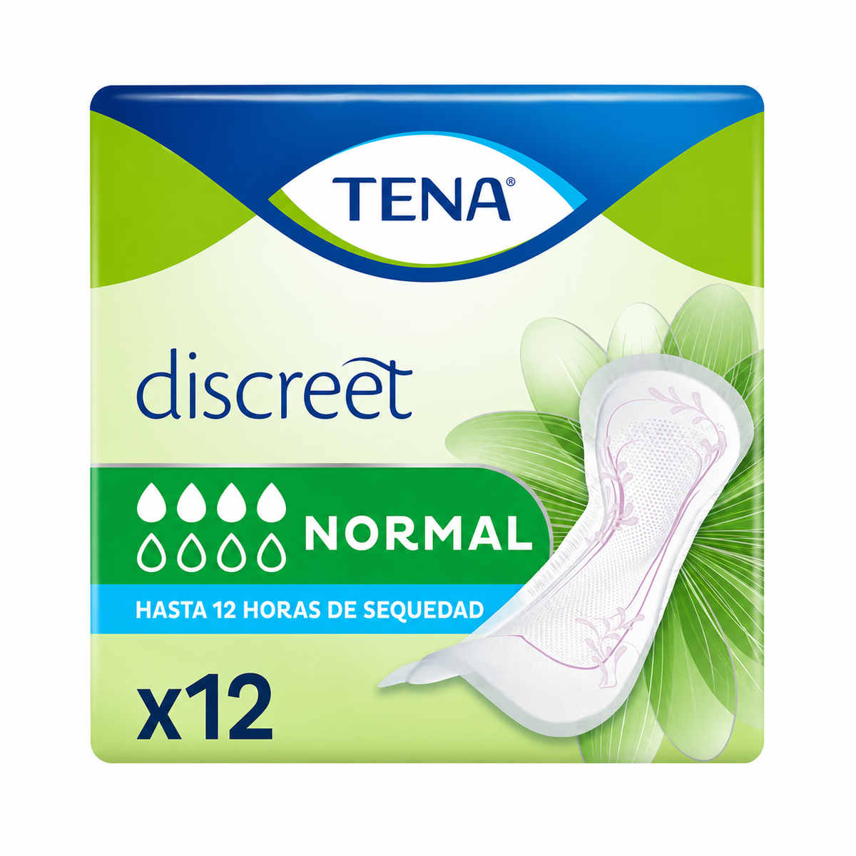TENA LADY DISCREET NORMAL 12 UD