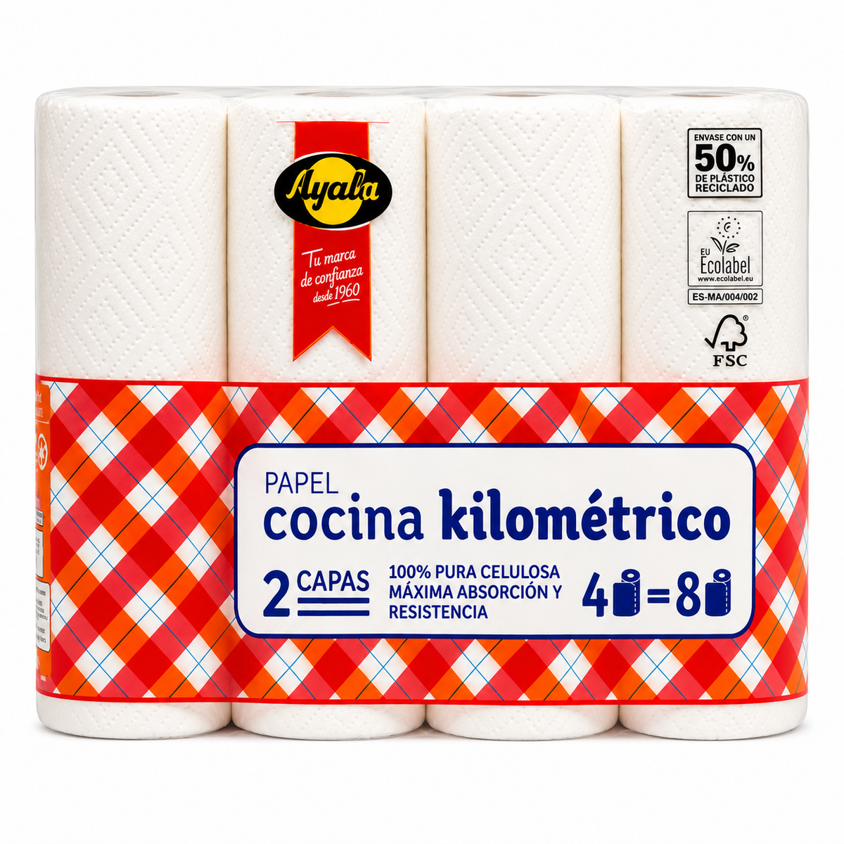 Rollo Cocina Ayala Pack 4 Ud