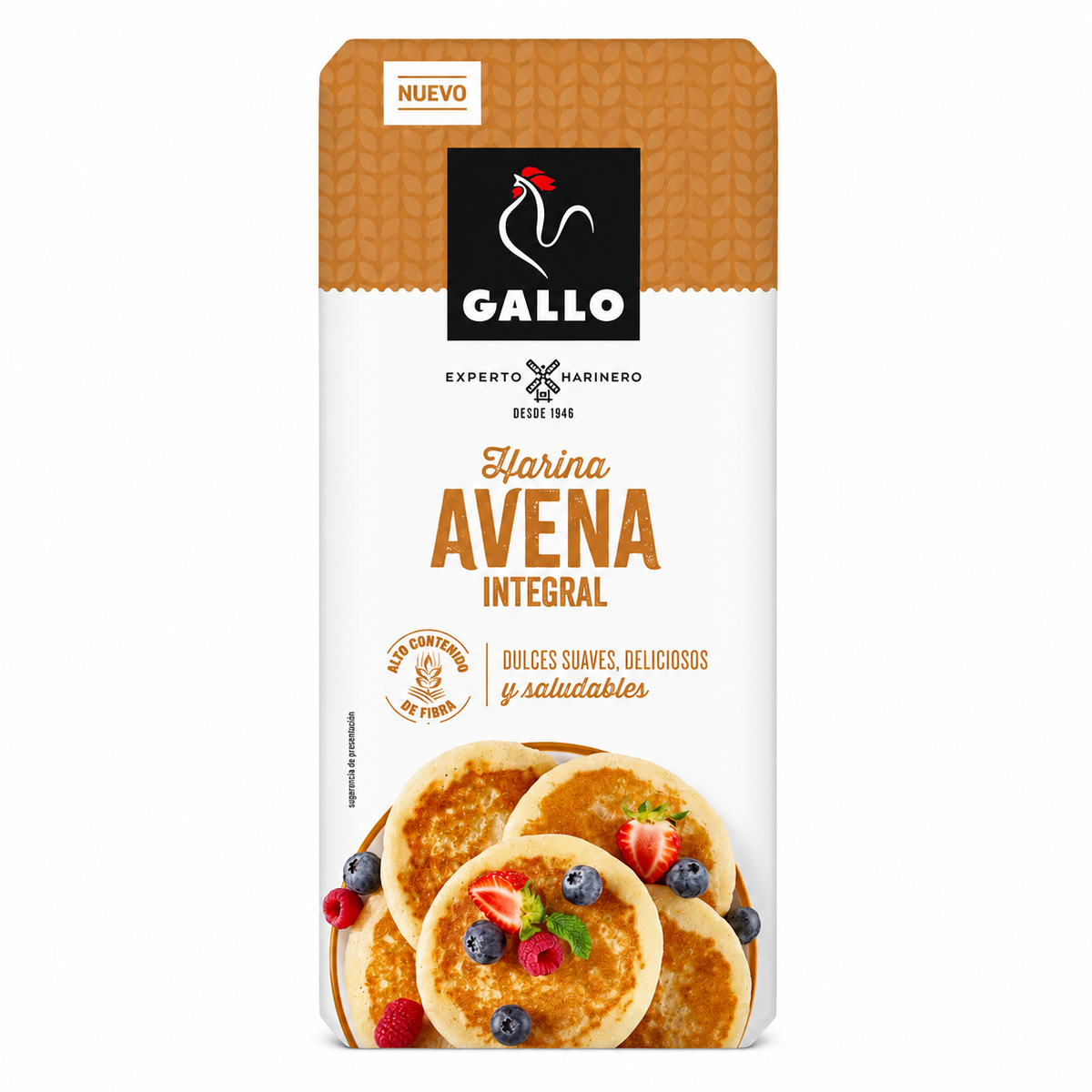 GALLO HARINA AVENA 500 GRS