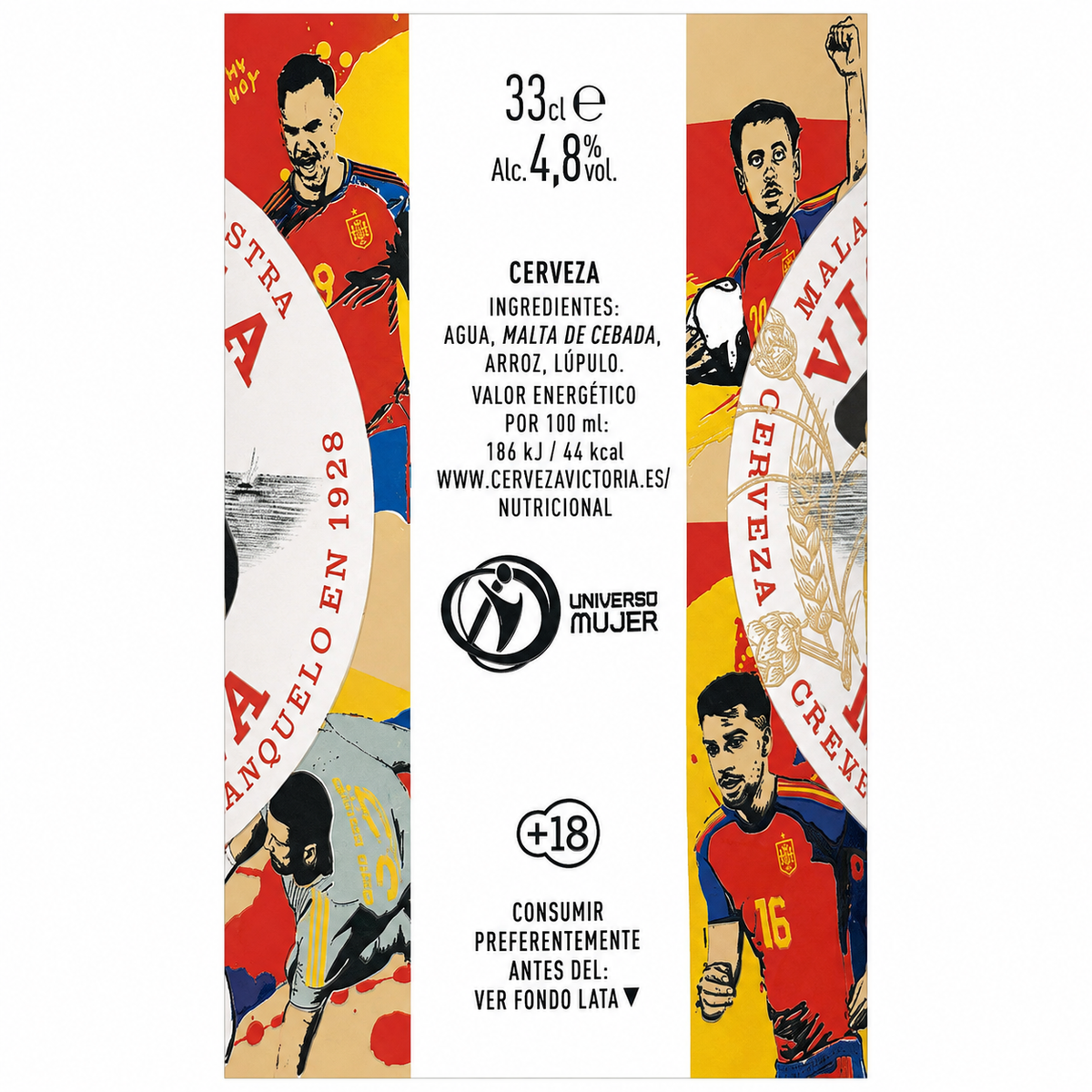 Victoria Cerveza Lata 33 cl