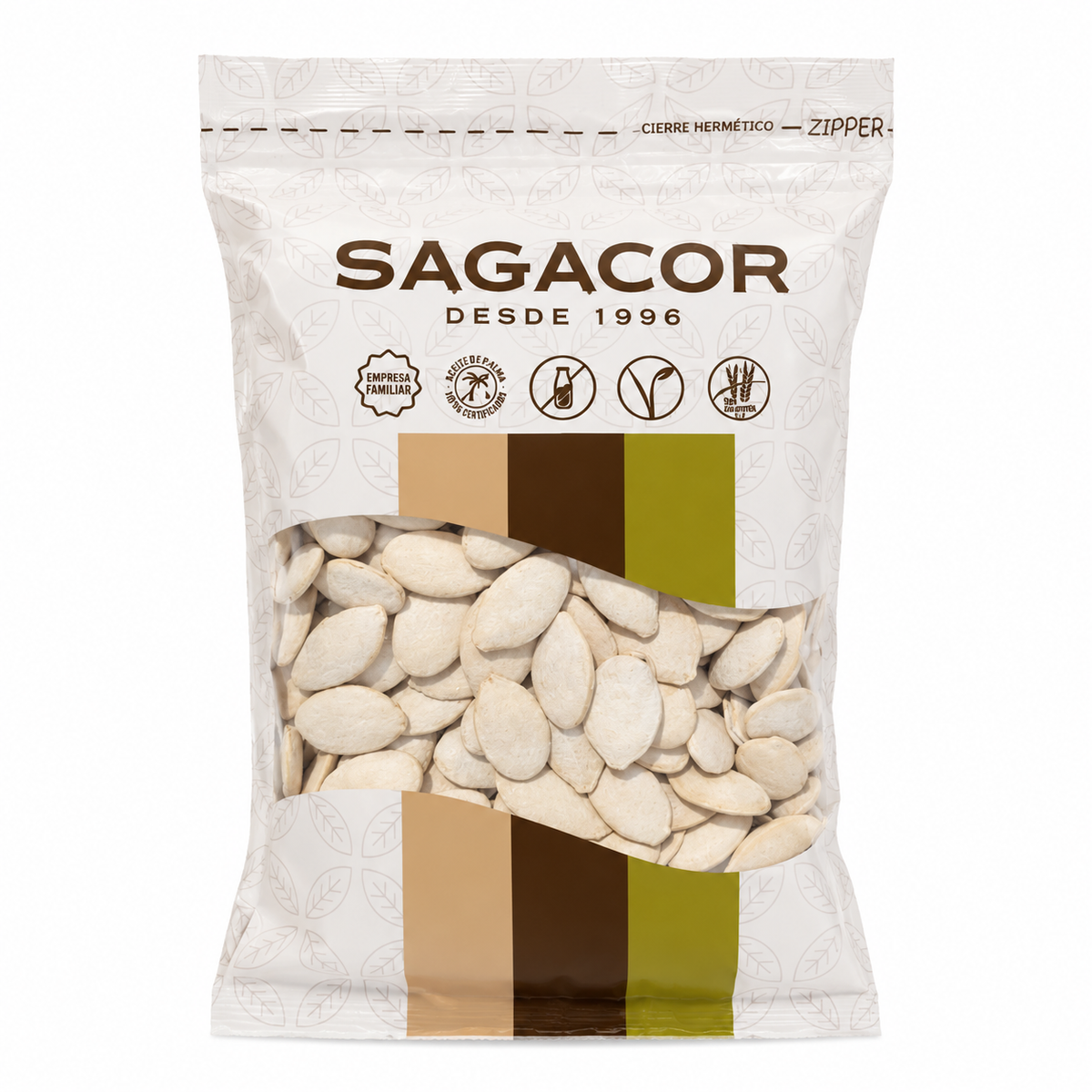 SAGACOR CALABAZA TOSTADA AGUASAL DOYPACK 200GR