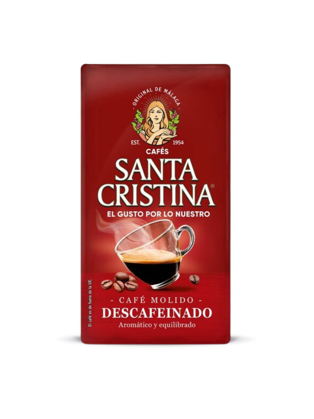 SANTA CRISTINA CAFE DESCAF. NAT. MOLIDO 250GR