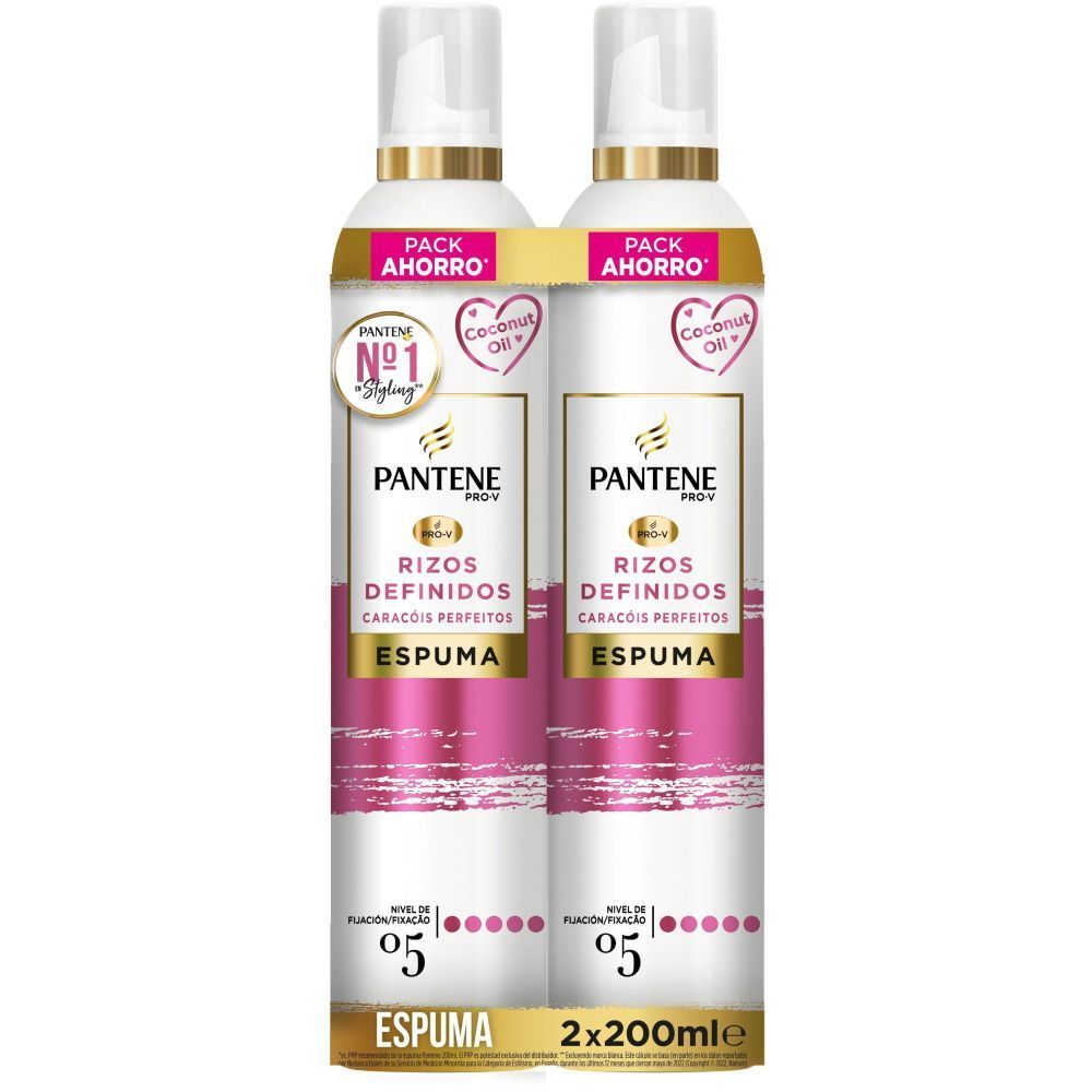 PANTENE ESPUMA RIZOS DEFINIDOS PACK-2