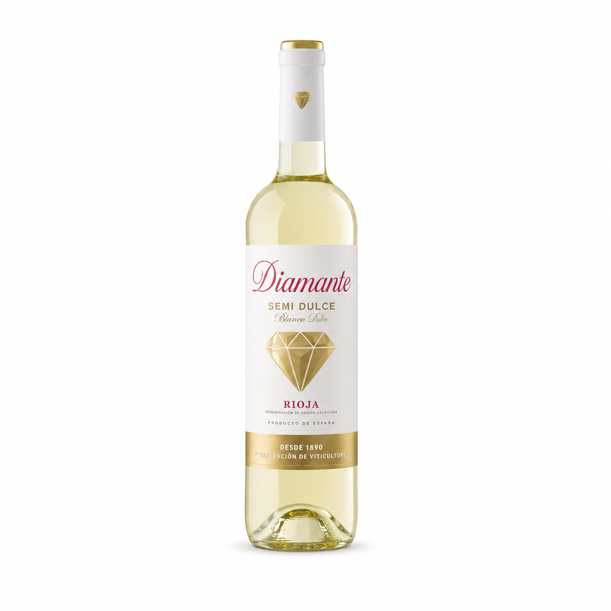 DIAMANTE VINO BLANCO SEMIDULCE 75 CL.