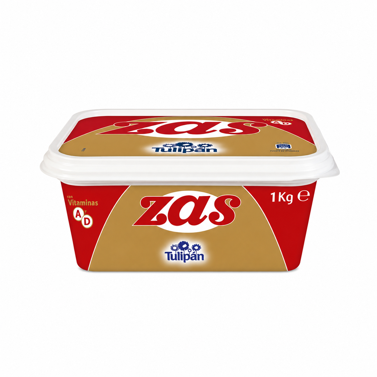 ZAS MARGARINA TARRINA 1 KG. .