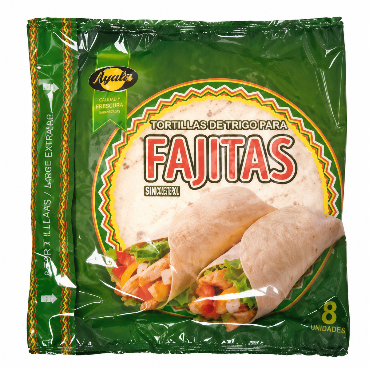 AYALA TORTILLA TRIGO FAJITAS 320GR