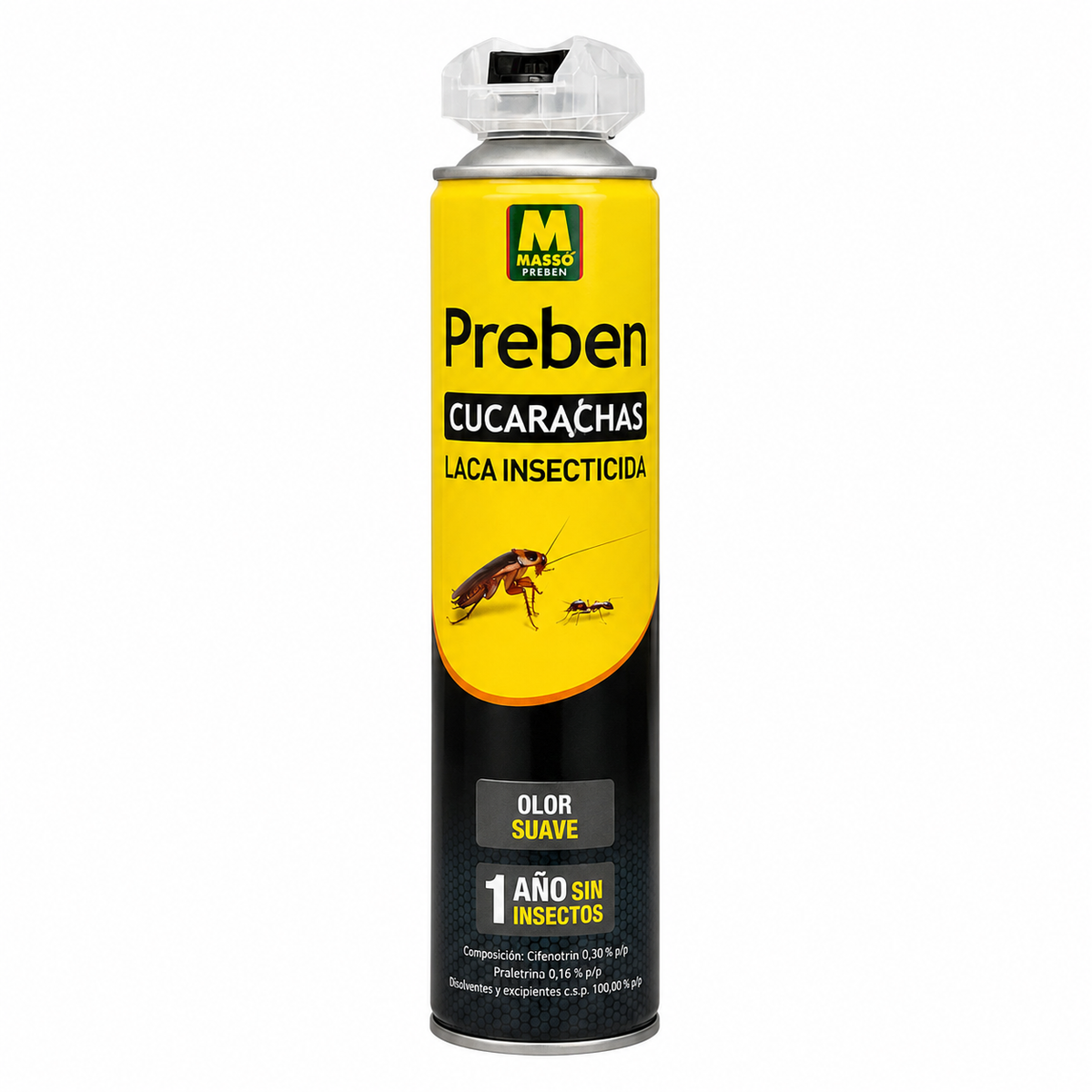 MASSO LACA INSECTICIDA CUCA/HORM 600ML
