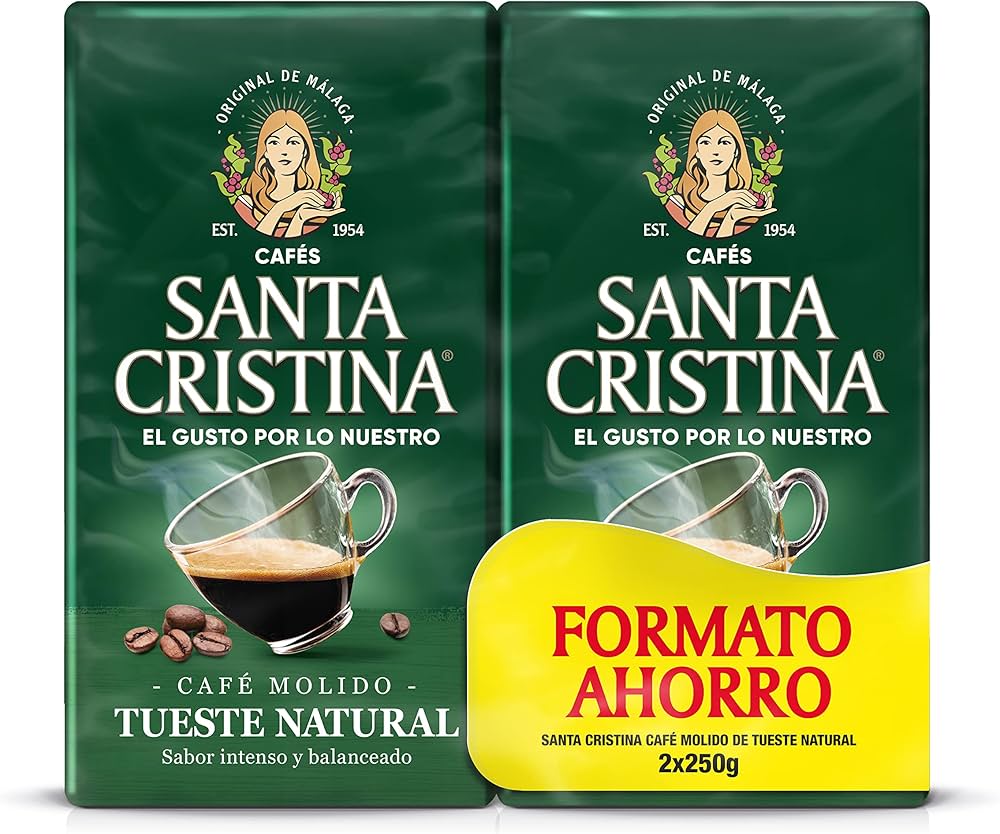 Santa Cristina Cafe Natural Molido Pack 2 X 250 g
