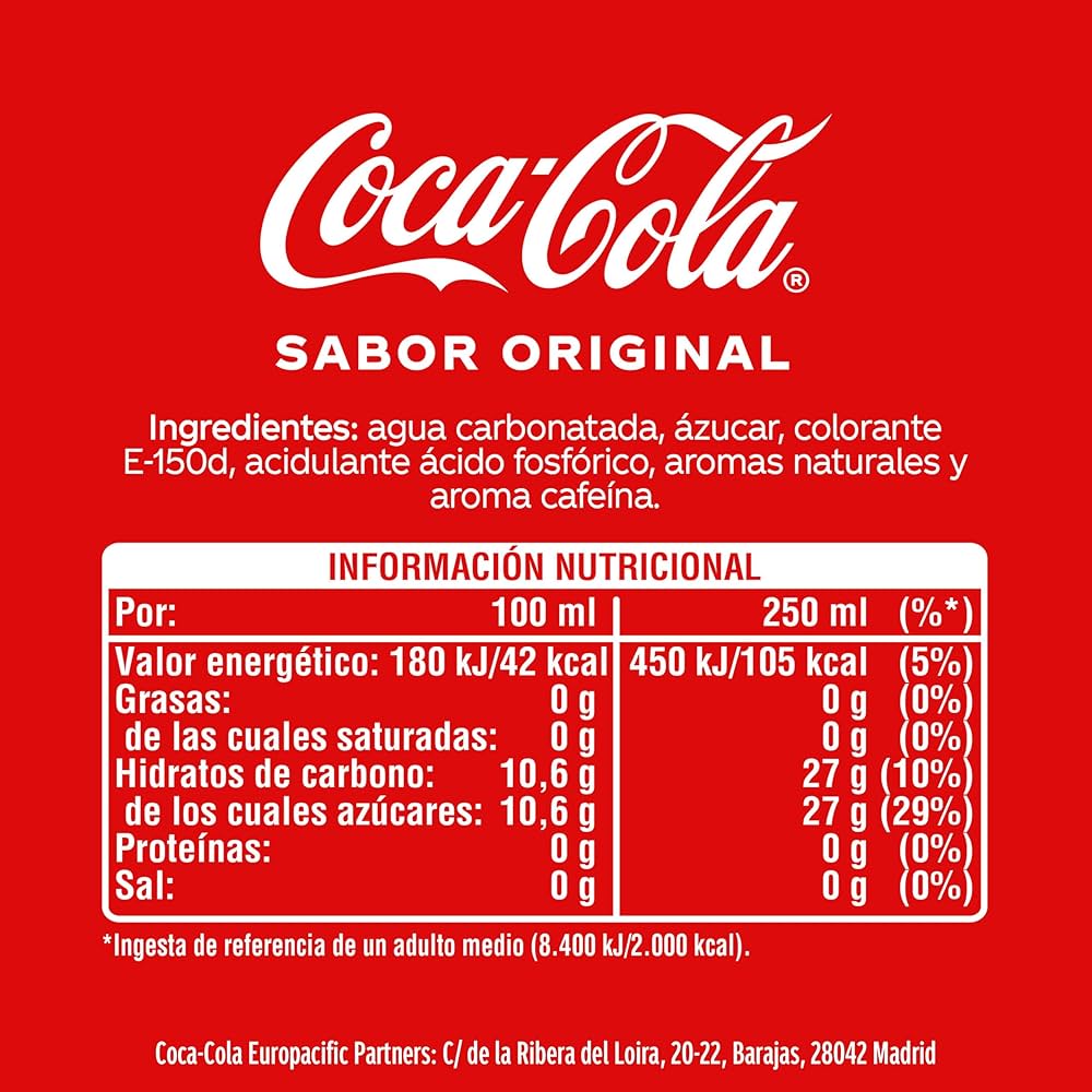 Coca-Cola Botella 2 L