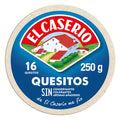 EL CASERIO QUESO PORCIONES 16 UNDS. 250 GRS