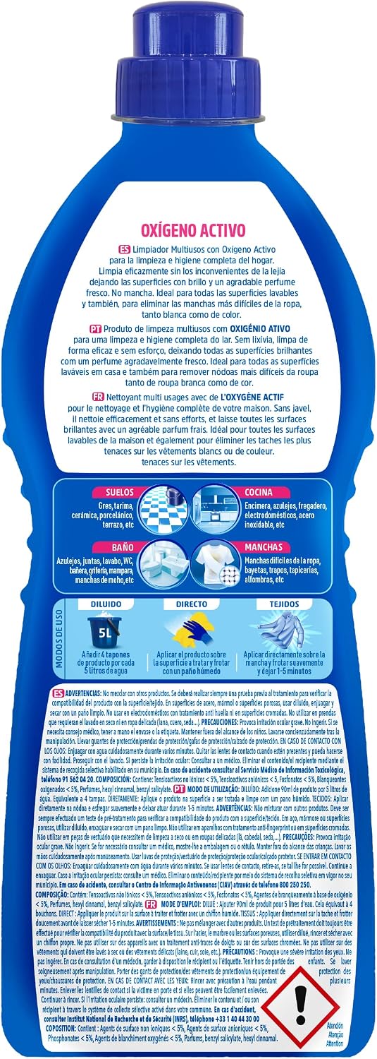 ASEVI MULTIUSOS OXY ACTIVE 1,1L