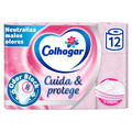 Colhogar Papel Higienico Rosa Protect 12 Rollos