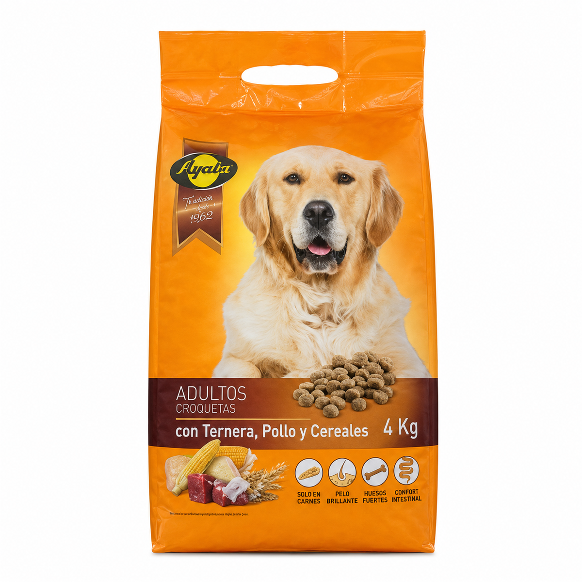 AYALA CROQUETAS PARA PERROS CARNE 4KG