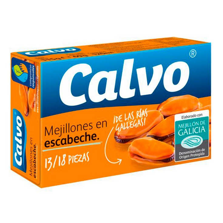 CALVO MEJILLON EN ESCABECHE 14/19 69GR