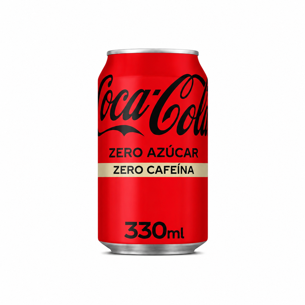 Coca-Cola Zero sin Cafeina Lata 33 ml