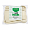 KONNY CUCHARILLA PLASTICO REUTILIZABLE 100U