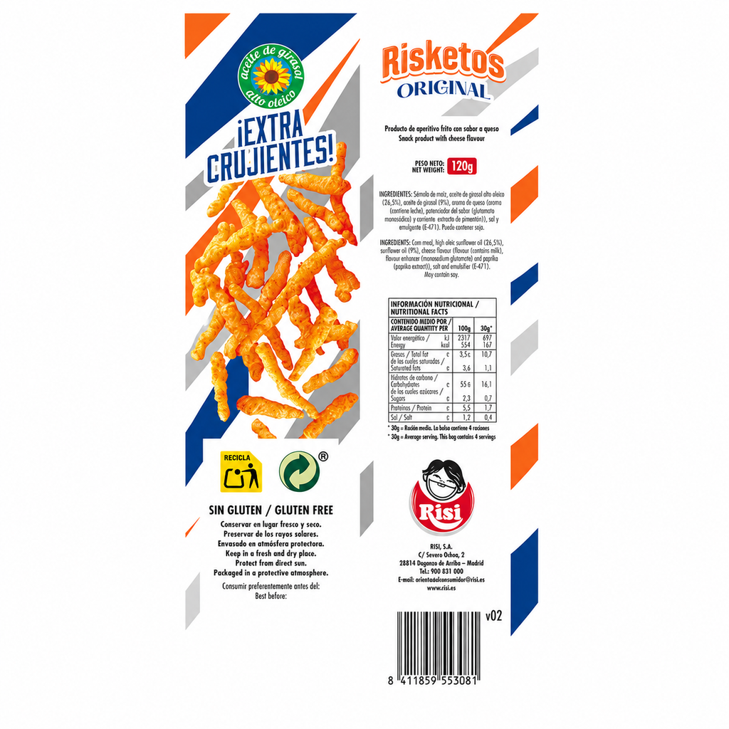 RISKETOS RISI 120GR