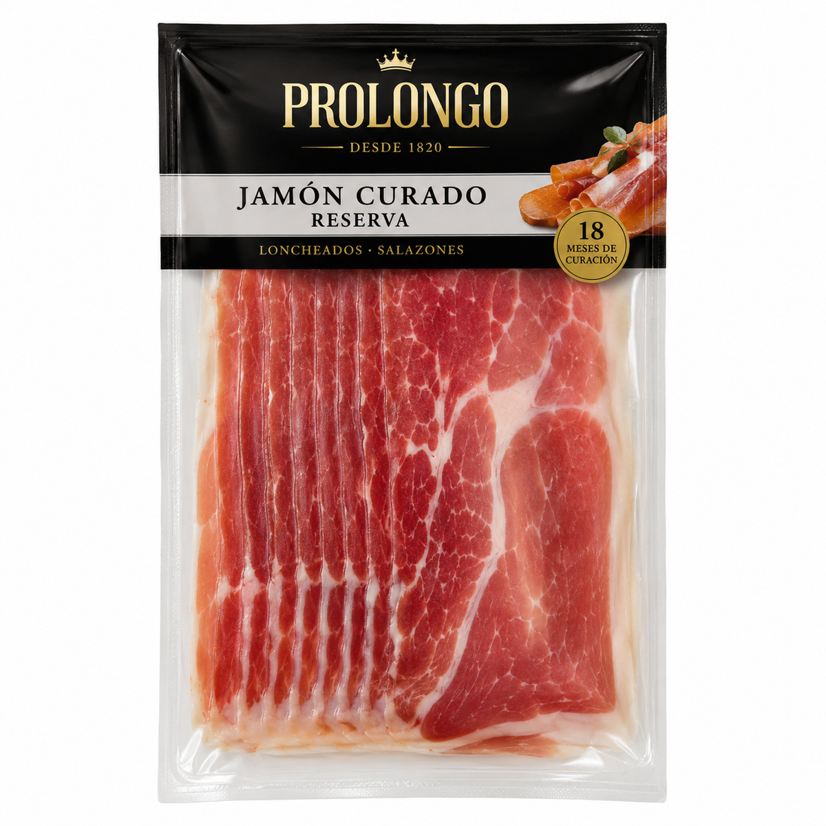 PROLONGO JAMON CURADO DUROC CRUCE 500GR