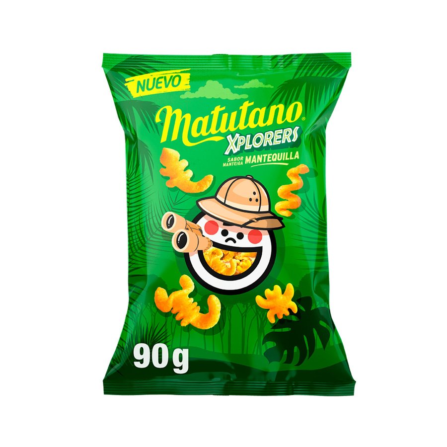 MATUTANO PATATAS XPLORERS SABOR MANTEQUILLA 150GR