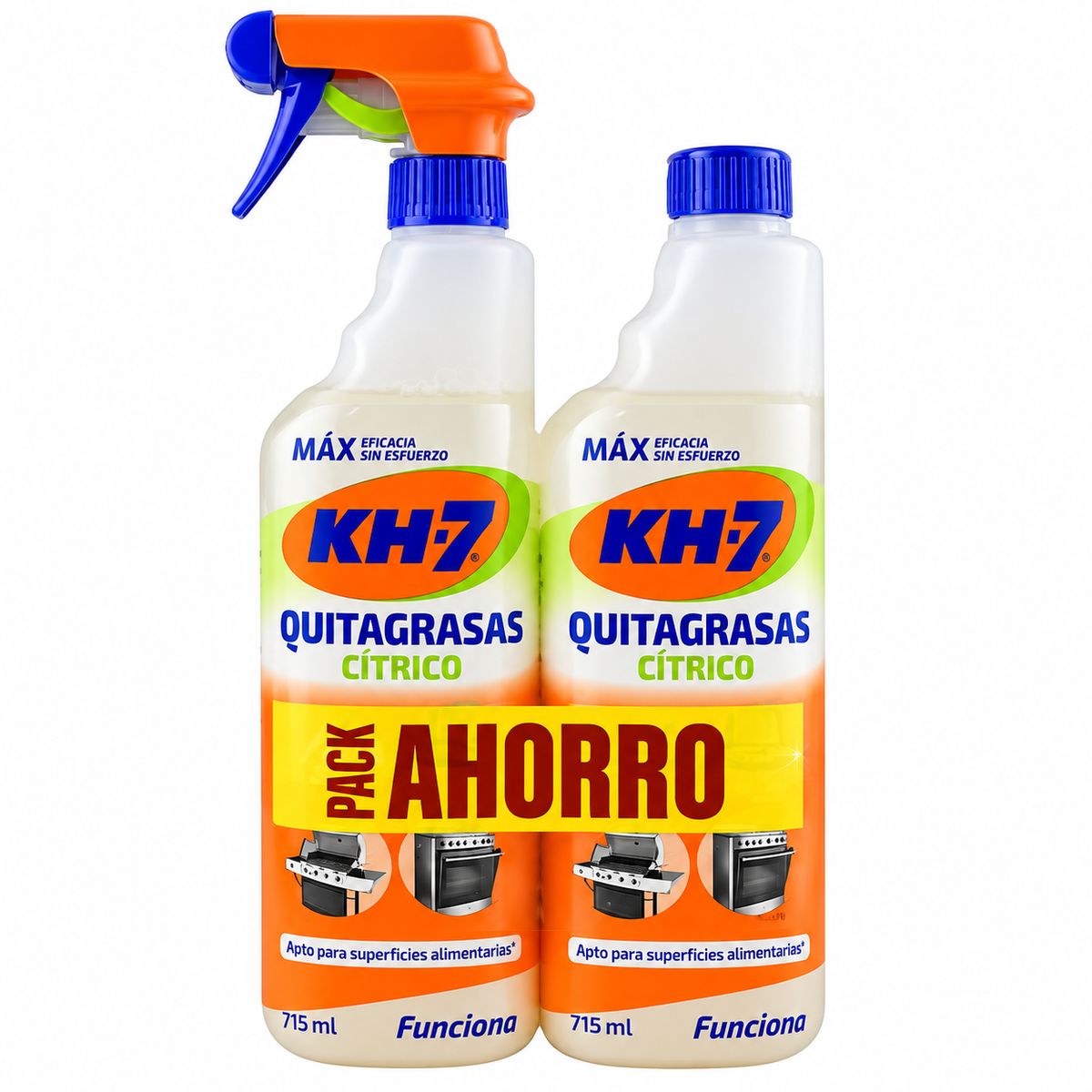 KH-7 Desengrasante Pistola Citrico 715 ml + Recambio 715 ml