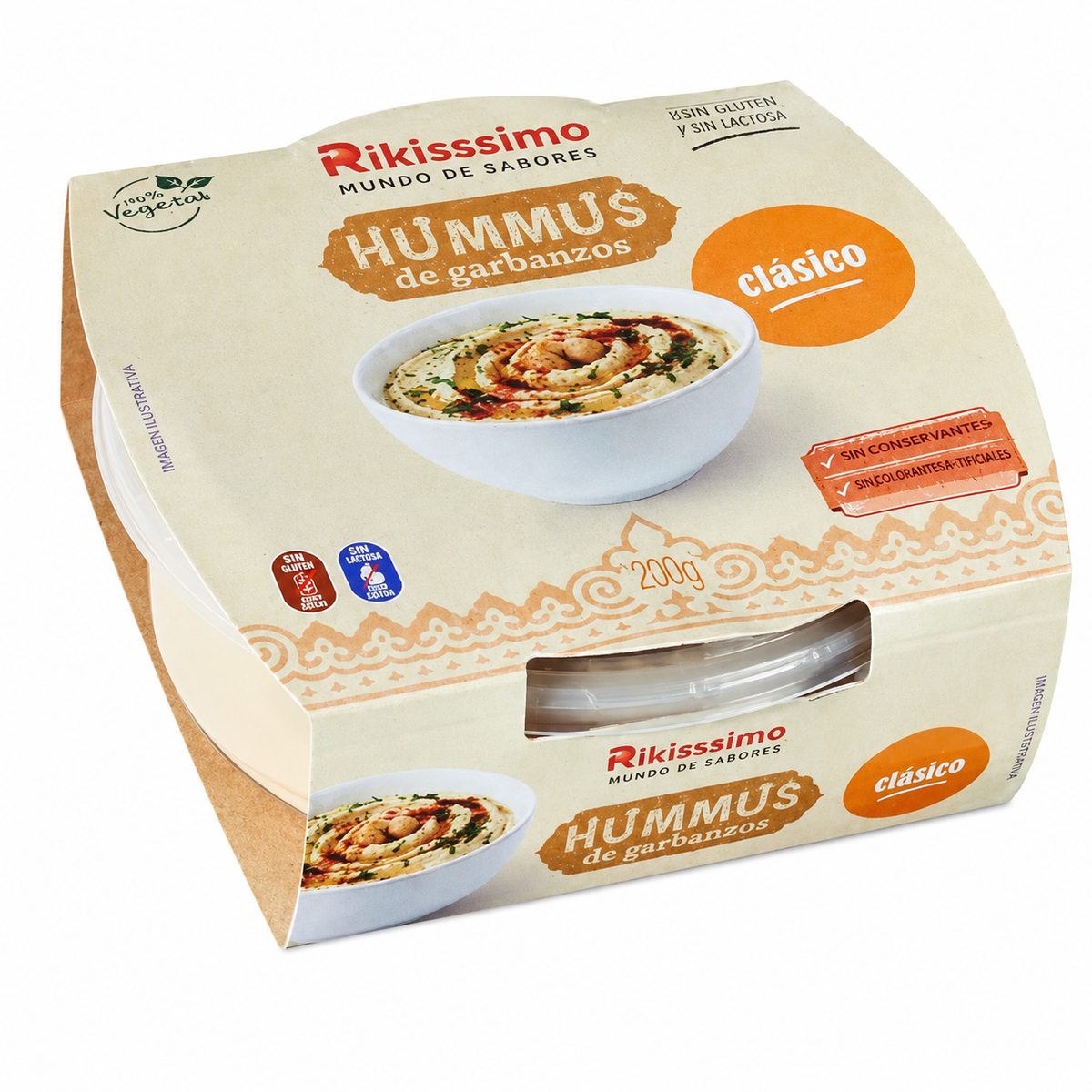 RIKISSIMO HUMMUS TRADICIONAL 230 G