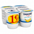 Danone Yogur Platano Pack 4
