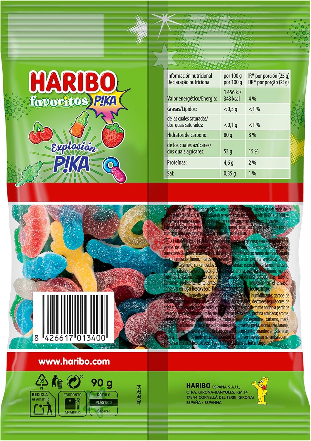 HARIBO FAVORITOS PICA 1KG