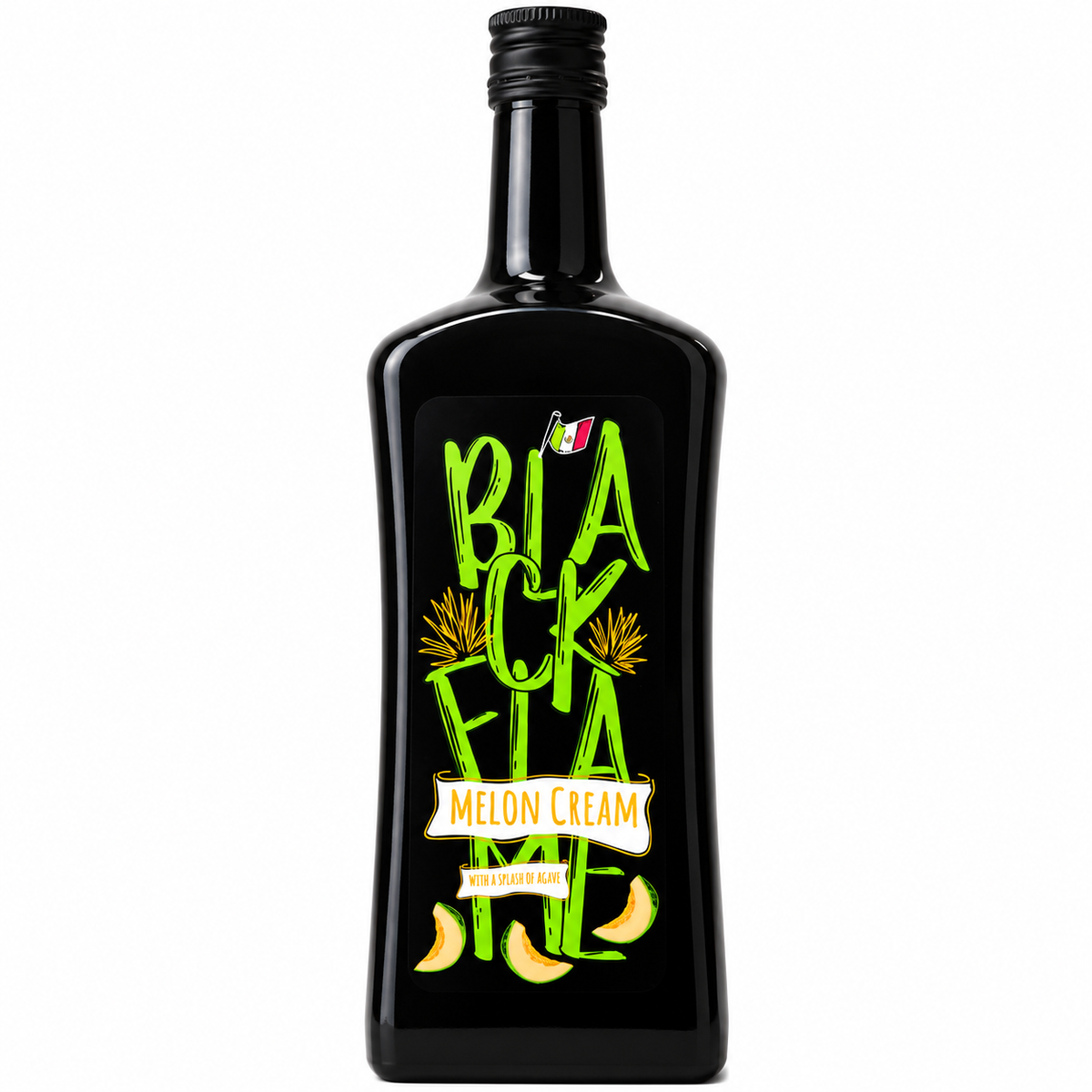 BLACK FLAME LICOR DE CREMA MELON 70CL
