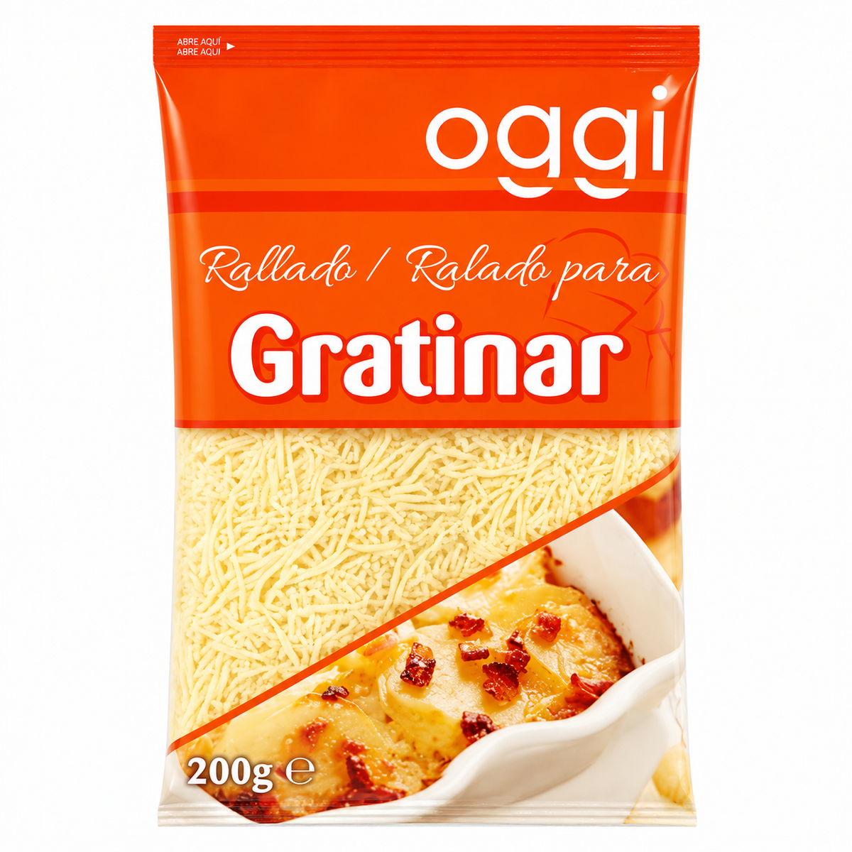 OGGI QUESO RALLADO GRATINAR 200GR