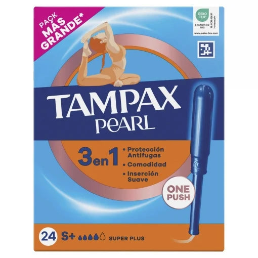 TAMPAX PEARL SUPER PLUS 24 UD