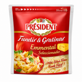 PRESIDENT QUESO RALLADO EMMENTAL FUNDIR Y GRATINAR 150GR