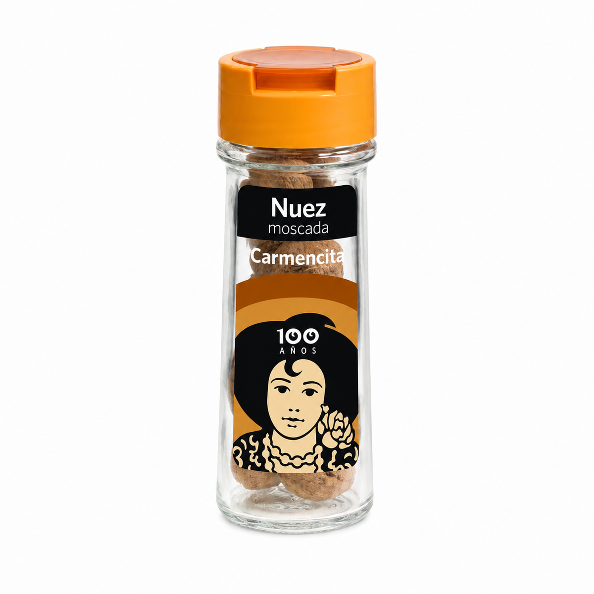 CARMENCITA NUEZ MOSCADA PIEZAS CRISTAL 45G.
